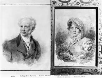 Self Portrait and Portrait of Princess Bagration